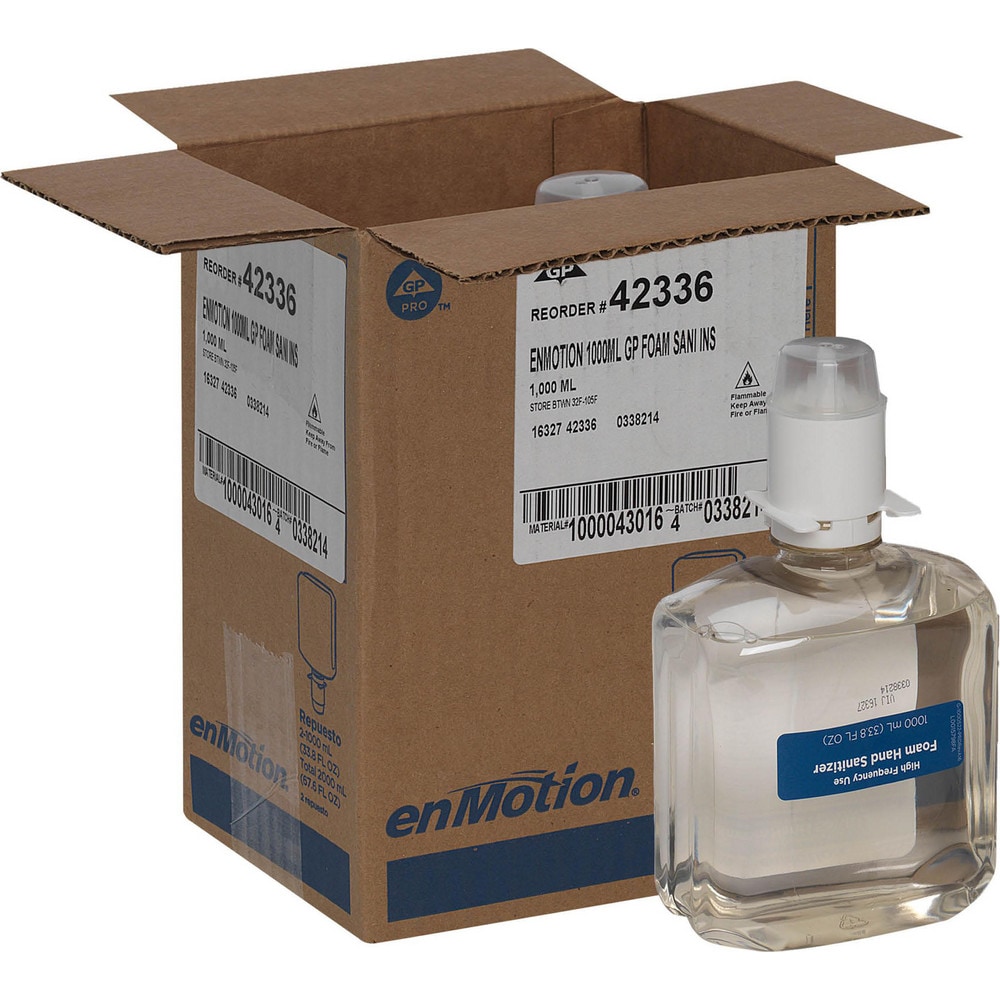 Enmotion High-Frequency-Use Foam Sanitizer Dispenser Refills, Dye And Fragrance Free