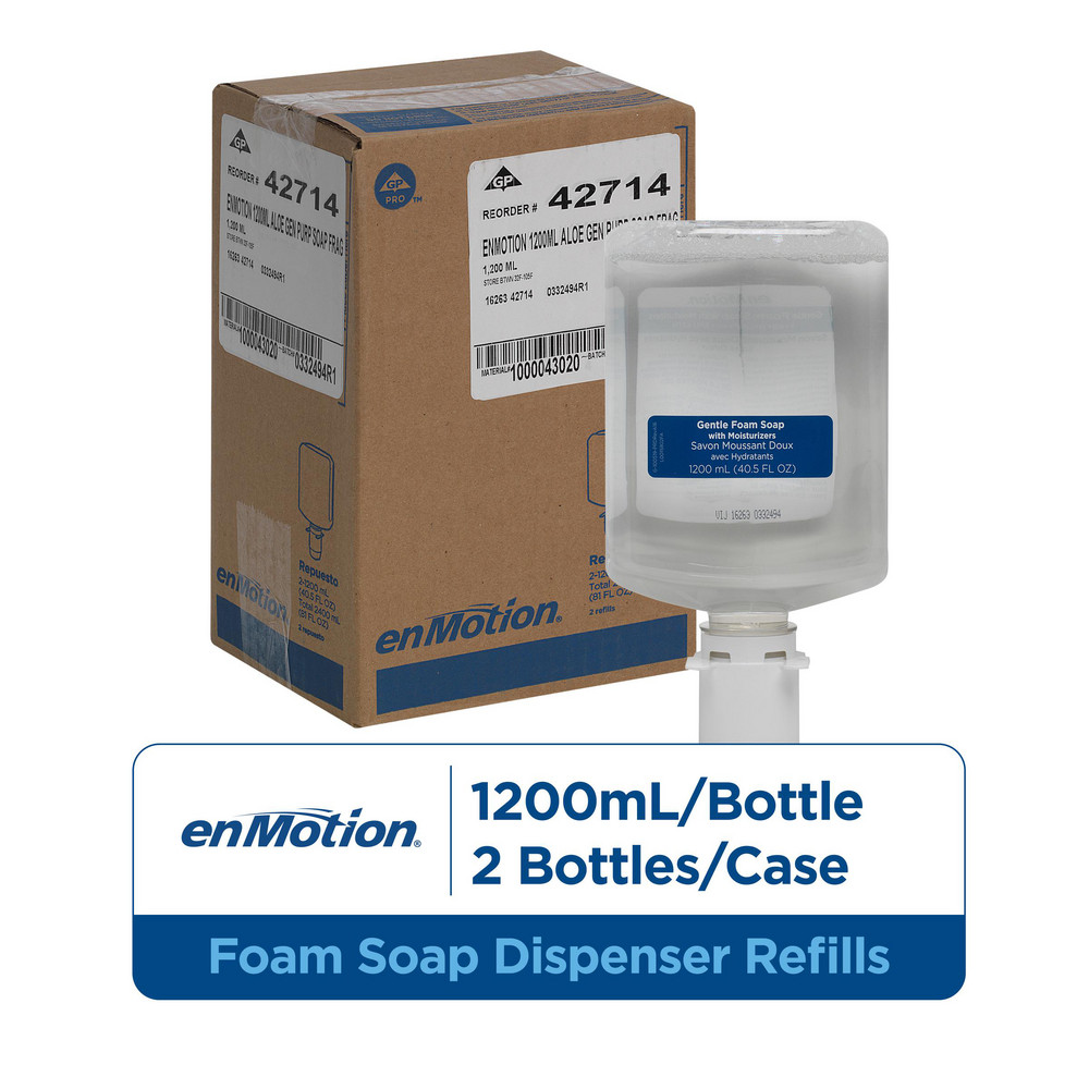 Enmotion Gen2 Moisturizing Foam Soap Dispenser Refills, Dye And Fragrance Free - 2 Bottles/Case