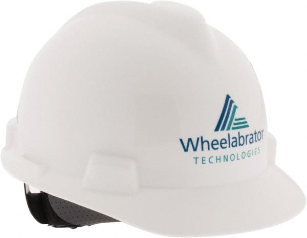 Hard Hat: Impact Resistant, V-Gard Slotted Cap, Type 1, Class E, 4-Point Suspension