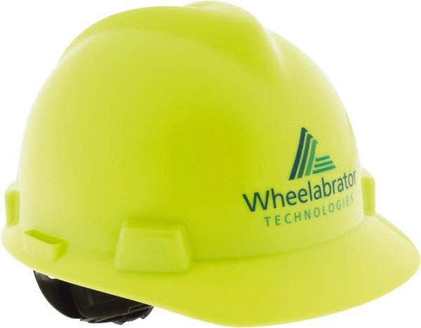 Hard Hat: Impact Resistant, V-Gard Slotted Cap, Type 1, Class E, 4-Point Suspension