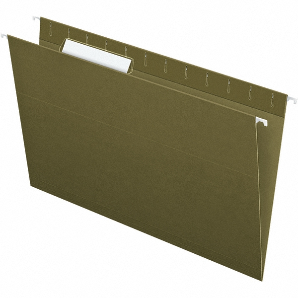 Pendaflex Pack of (25) 91/2 x 16", Legal, Standard Green, Hanging File Folders 32367252