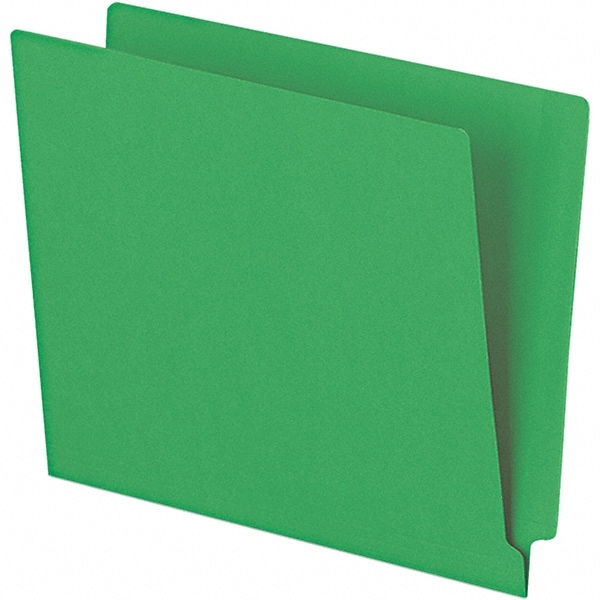 Pendaflex - File Folders with End Tab: Letter, Green, 100/Pack | MSC Direct