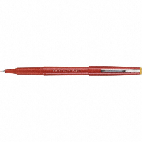 Porous Point Pen: Needle Tip, Red Ink