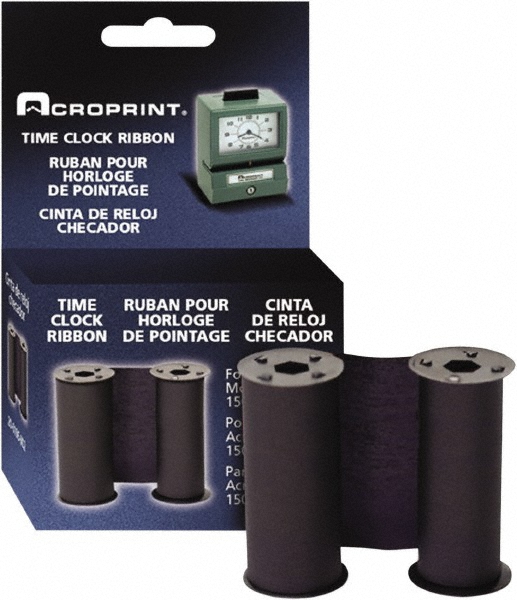 Acroprint 4" High x 15/16" Wide Time Clock Replacement Ribbon MSC