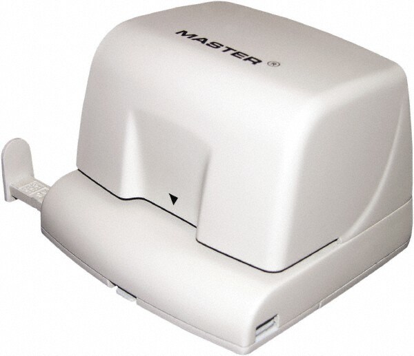 Paper Punches; Type: 10 Sheet Electric Two Hole Punch ; Color: Beige ; Sheet Capacity: 10