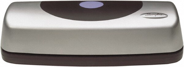 Paper Punches; Type: 15 Sheet Electric Hole Punch ; Hole Diameter: 0.2813in ; Features: Effortless, electric punching using AC adapter or 6 AA batteries; Reset button reverses punch pins to clear jams ; Sheet Capacity: 15; 15