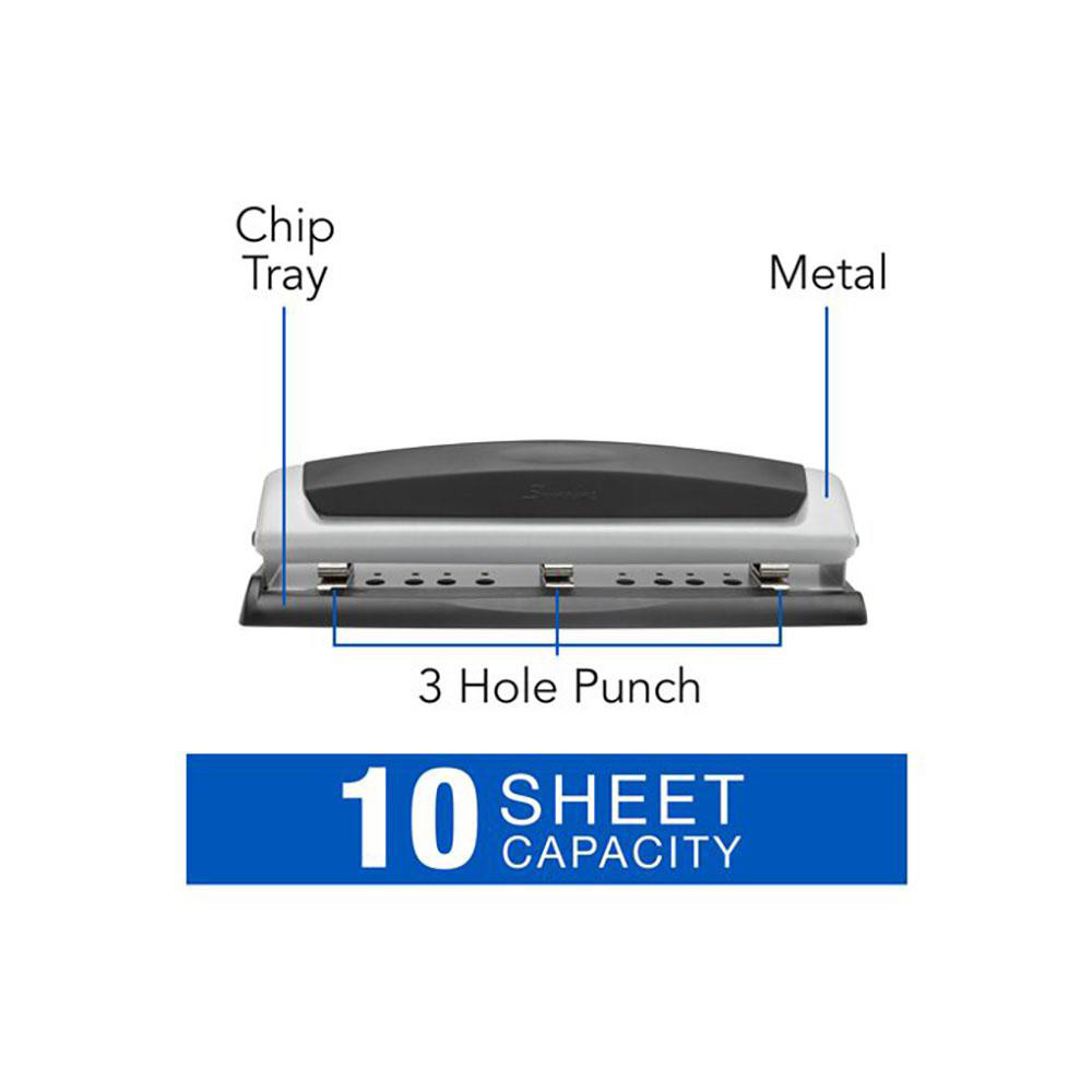 Swingline Paper Punches; Paper Punch Type 10 Sheet Manual Two to