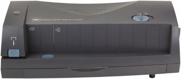 Paper Punches; Type: 24 Sheet Two to Three Hole Electric Punches ; Color: Gray ; Sheet Capacity: 24