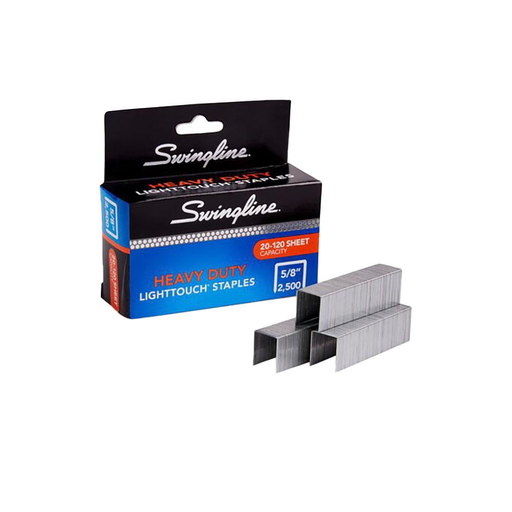 Pack of (2,500), 5/8" Leg Length, Galvanized Steel Staples \x97 Cartridge