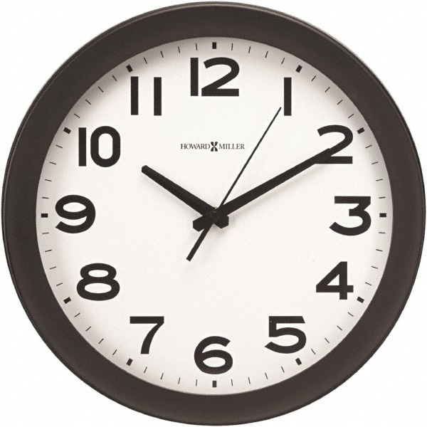 Howard Miller - White Face, Dial Wall Clock | MSC Industrial Supply Co.