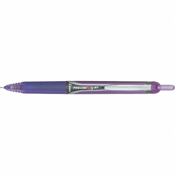 Roller Ball Pen: Precision Tip, Purple Ink