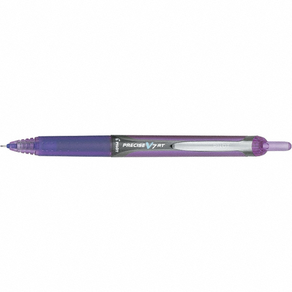 Pilot Roller Ball Pen: Precision Tip, Purple Ink MSC Direct