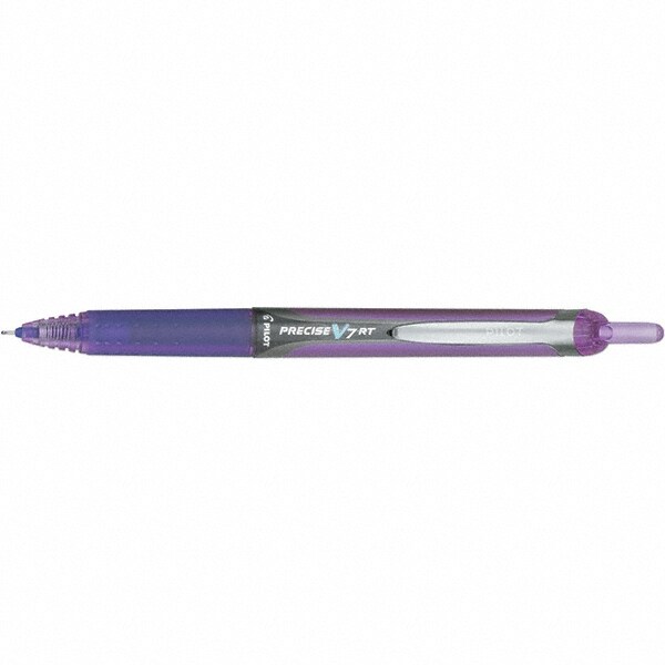 Roller Ball Pen: Precision Tip, Purple Ink