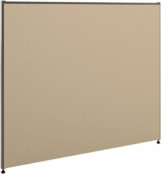 Fabric Panel Partition: 48" OAW, 42" OAH, Gray