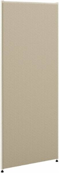 Fabric Panel Partition: 30" OAW, 60" OAH, Gray