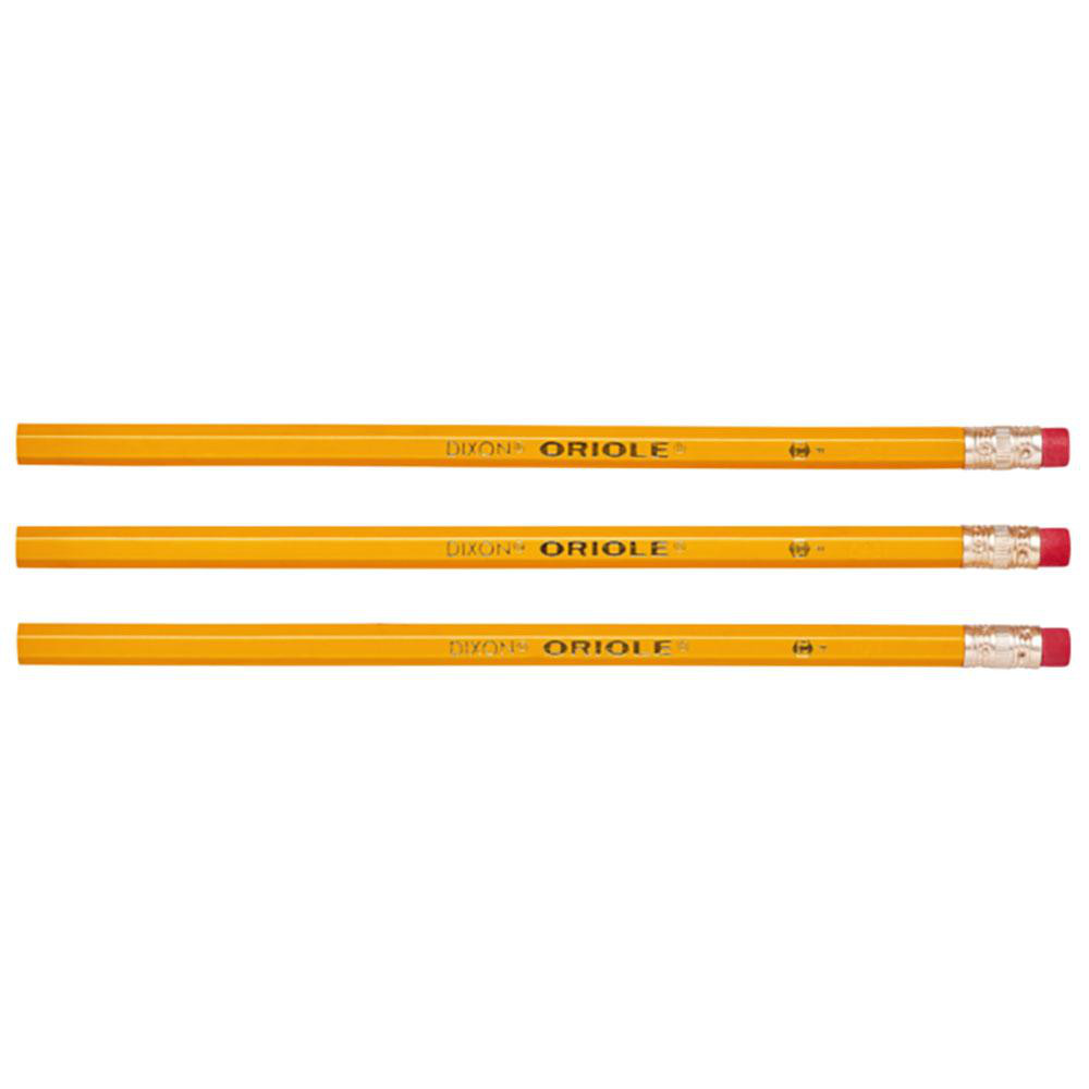 DIXON Graphite Pencil 2HB Tip, Black 32440851 MSC Industrial Supply