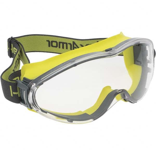 HexArmor. 12-10002-04 Safety Goggles: Chemical Splash, Anti-Fog & Scratch-Resistant, Clear Polycarbonate Lenses 
