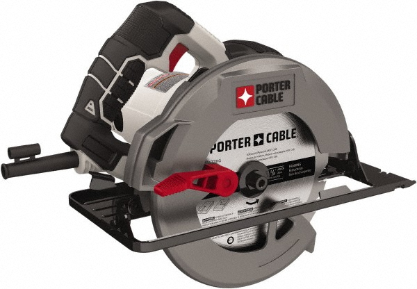 15 Amps, 7-1/4" Blade Dia, 5,500 RPM, Electric Circular Saw - 120 Volts, 6' Cord Length, 5/8" Arbor Hole, Right Blade