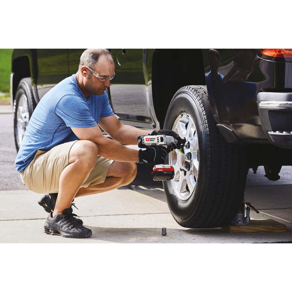 PorterCable Cordless Impact Wrench 20V, 1/2" Drive, 1,700 RPM MSC