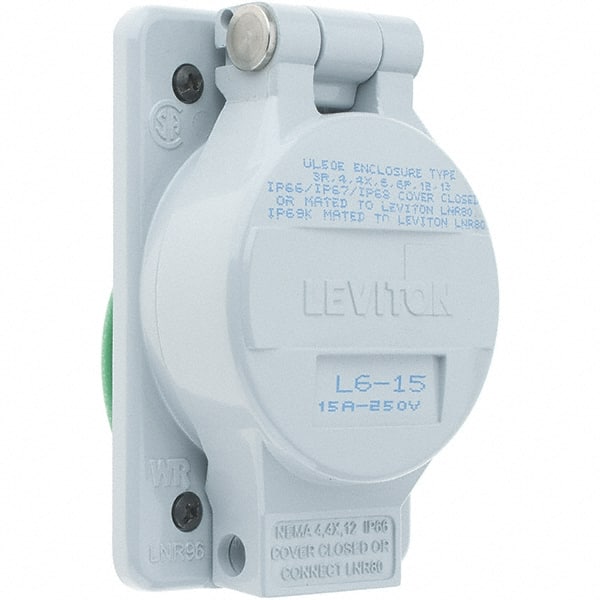 Leviton LNR96-6 Twist Lock Receptacles 