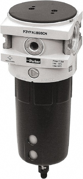 Parker P3YFA96ESCN Compressed Air Filter: 3/4" NPT Port Image