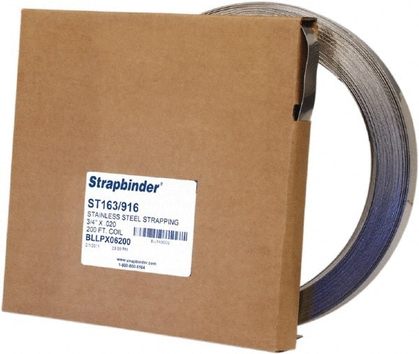 IDEAL TRIDON ST183914 Grade 304, Stainless Steel Banding Strap Roll 