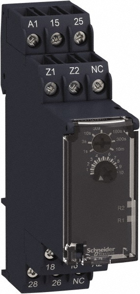 大遅刻 Schneider Electric - 4 Pin, 100 hr Delay, Multiple Range DPDT Time