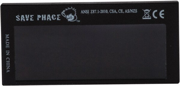 3.74" Wide x 1.42" High, Lens Shade 3 to 10, Polycarbonate Auto-Darkening Filter