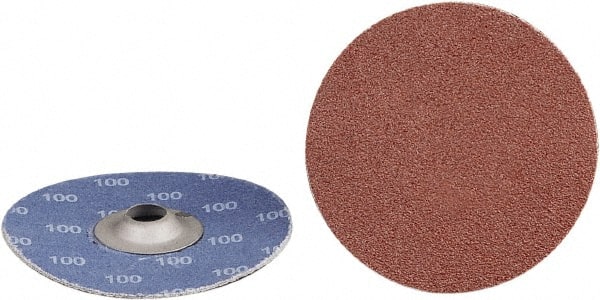 50pcs 2" 50 Grit Roll on Quick Change Discs Aluminum Oxide USA CGW 59527 