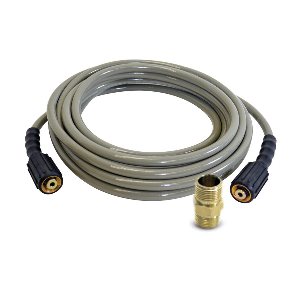 Simpson MorFlex Pressure Washer Hose, 1/4 in. x 25 ft., 3300 PSI, Cold Water Replacement/Extension | Part #40224