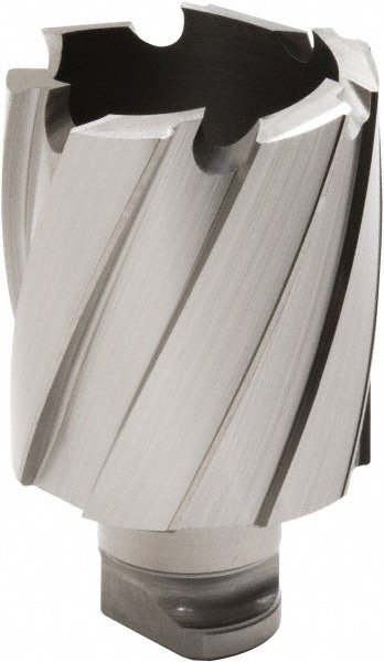 Annular Cutter: 1-3/8" Dia, 1" Depth of Cut, Cobalt