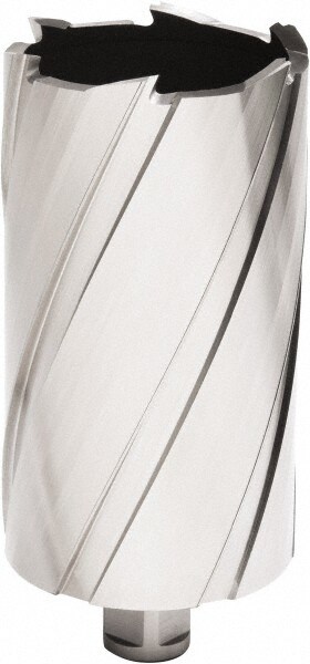 Annular Cutter: 2-1/2" Dia, 4" Depth of Cut, High Speed Steel