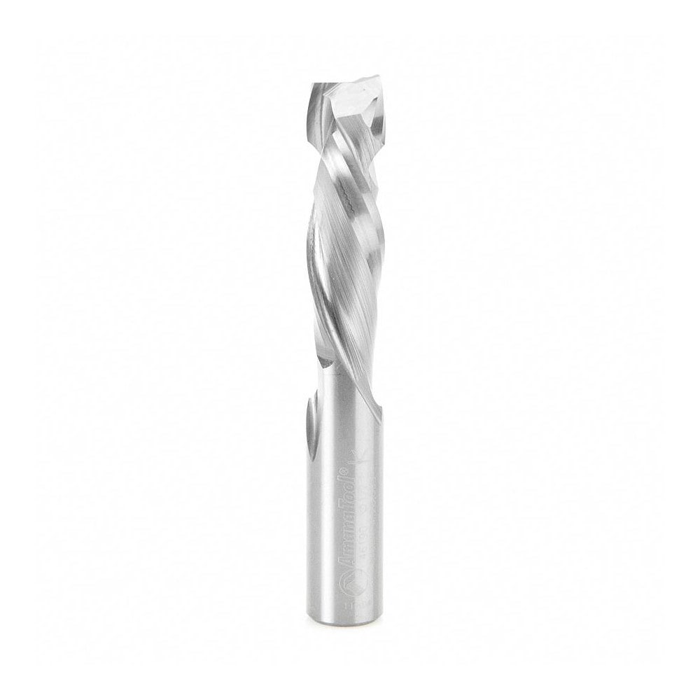 Spiral Router Bit: 0.5" Dia, 1.625" LOC, 1/2" Shank Dia, Compression