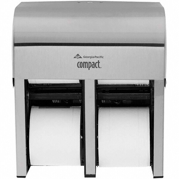 Coreless Four Roll Stainless Steel Toilet Tissue Dispenser