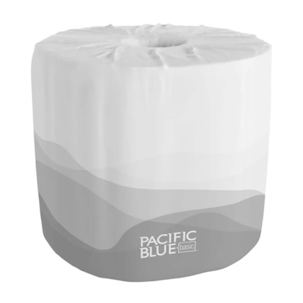 Pacific Blue Basic Standard Roll 1-Ply Toilet Paper