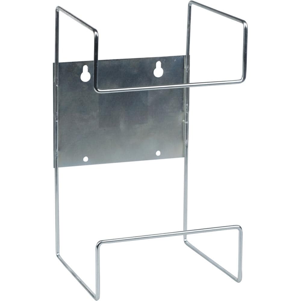 Wall Mount For Brawny Industrial Wiper Dispenser Boxes, Chrome Metal