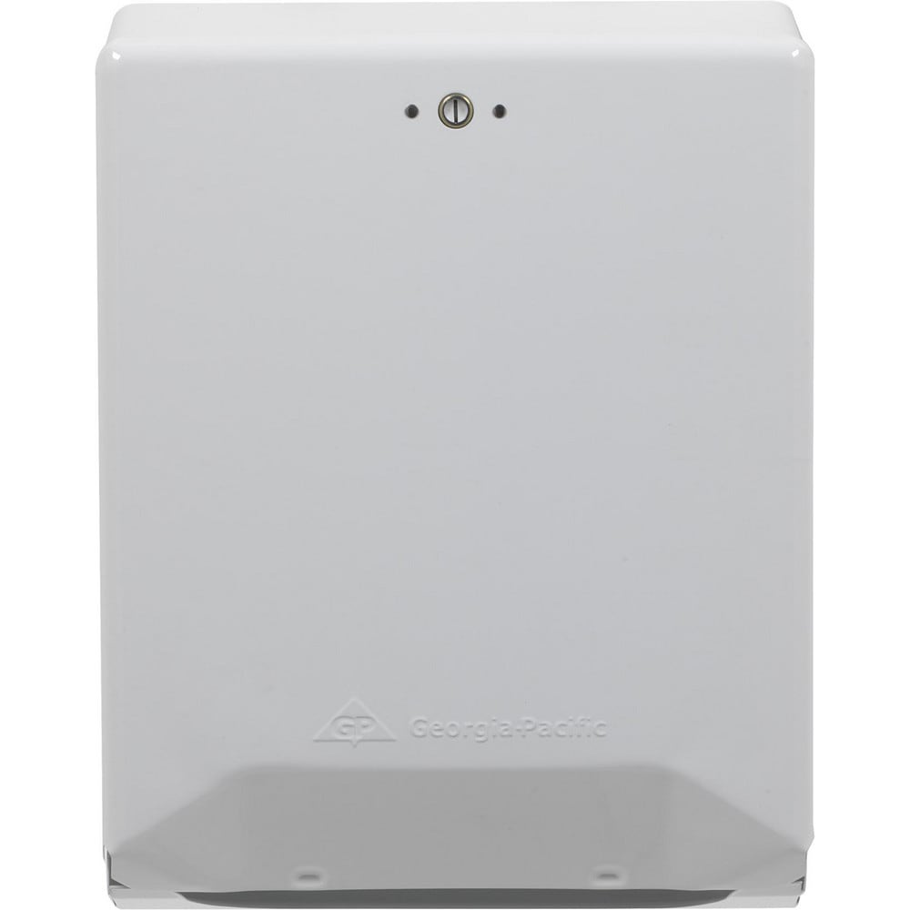 C-Fold/M-Fold Paper Towel Dispenser, White Metal