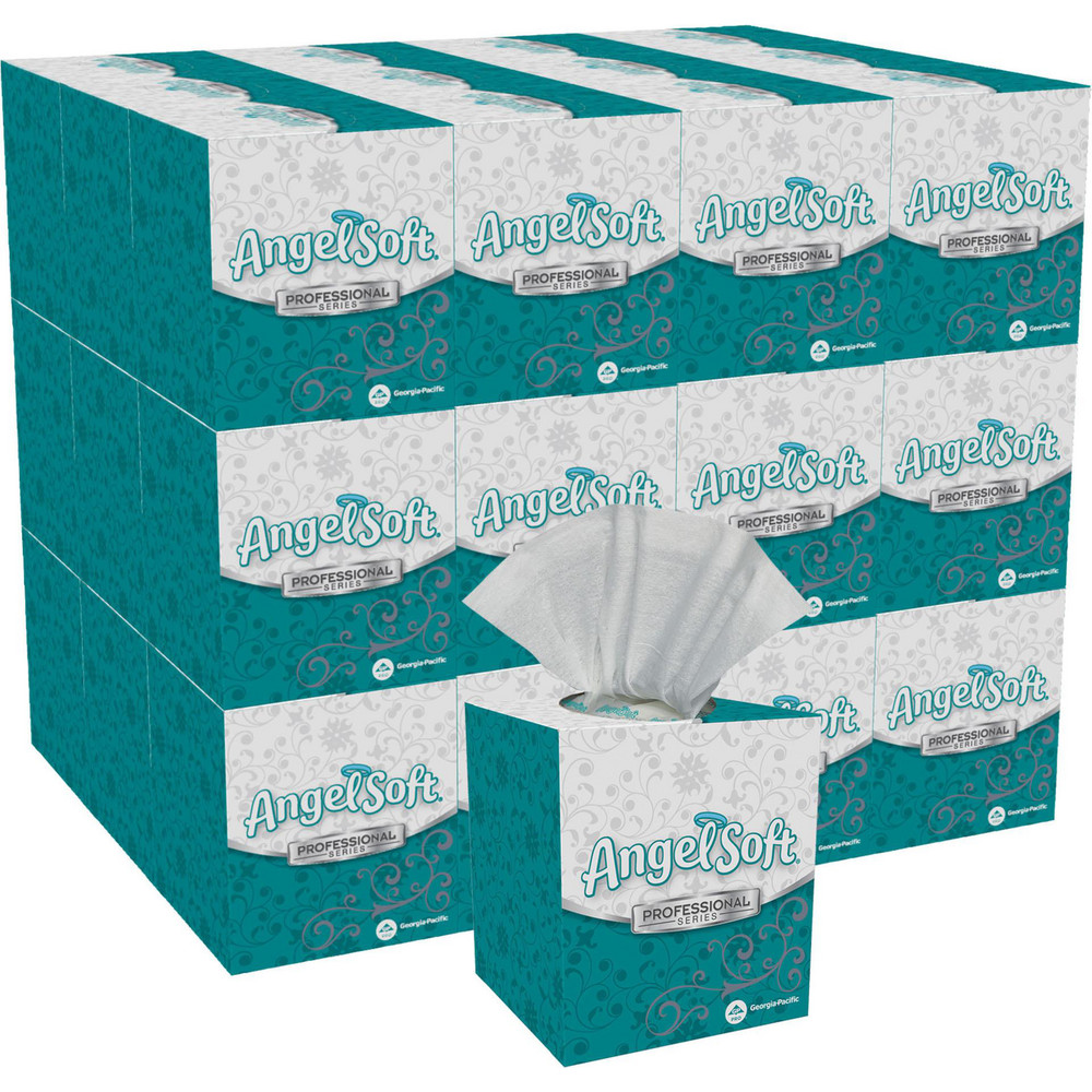 Angel Soft Professional Series 2-Ply Facial Tissue, Cube Box