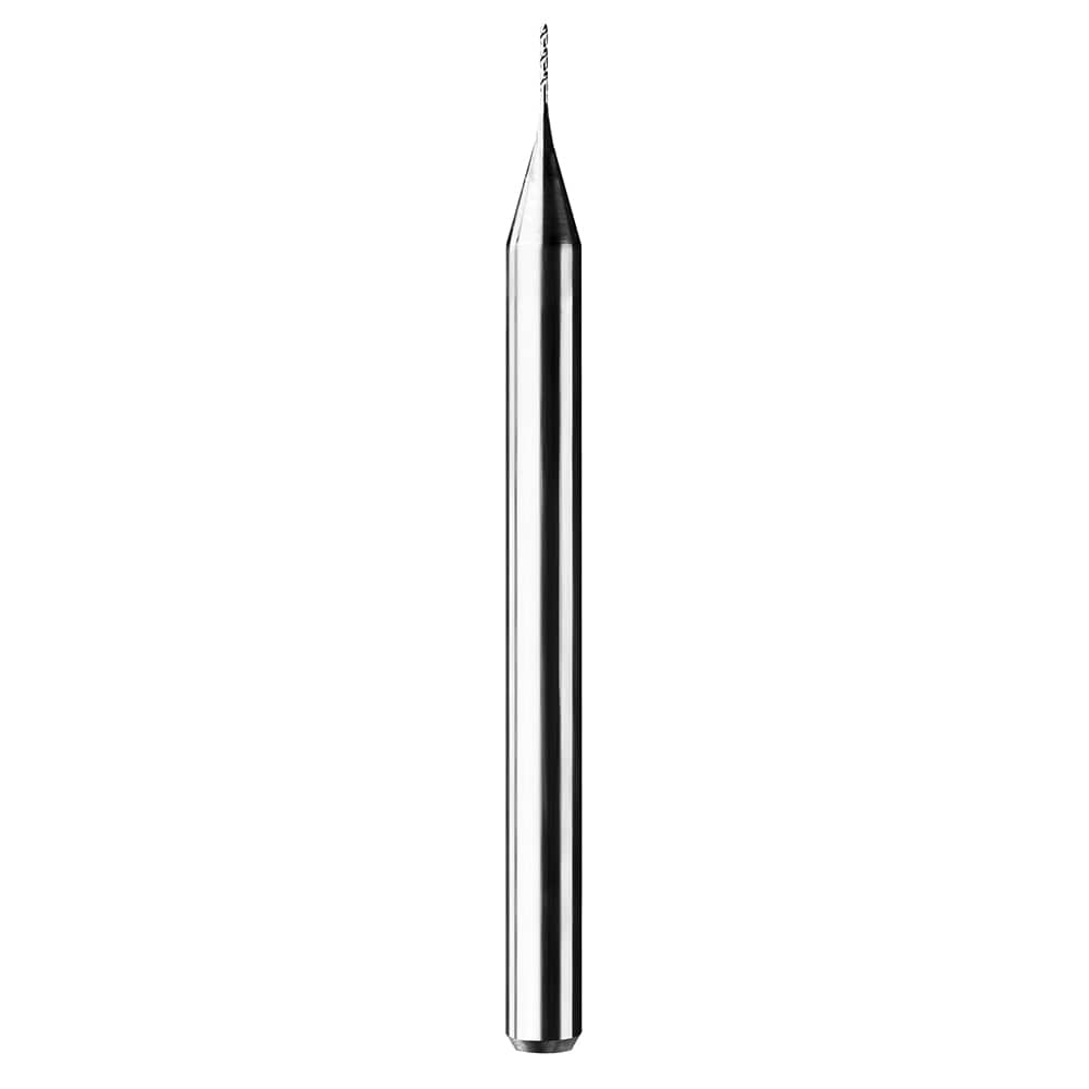 Micro Drill Bit: 1 mm Dia, 130 ° Point, Solid Carbide