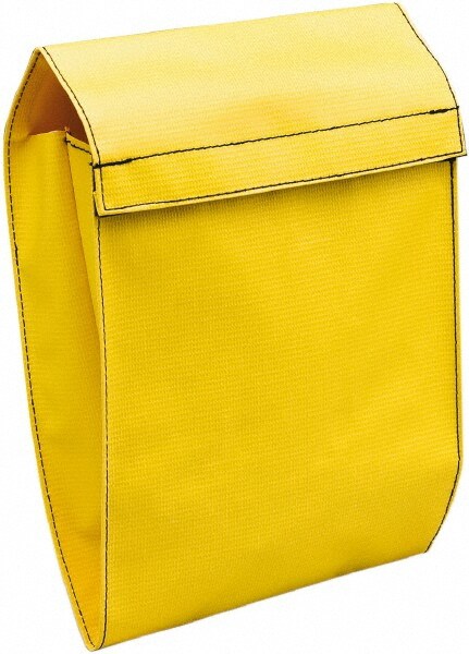 Facepiece Respirator & Equipment Carry Bag: Nylon, Yellow, Use with Carrying Respirators