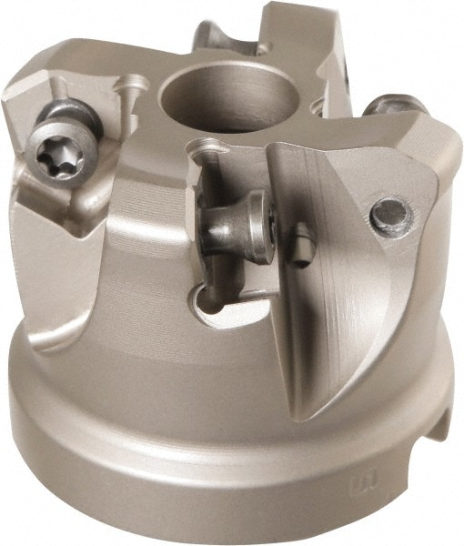 Iscar 3106850 Indexable High-Feed Face Mill: 1.02 to 1.5" Cut Dia, 0.5" Arbor Hole Image