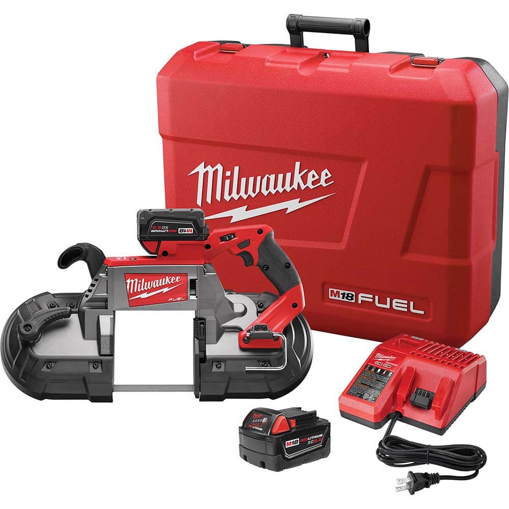 Milwaukee Tool - Cordless Portable Bandsaw: 18V, 44-7/8