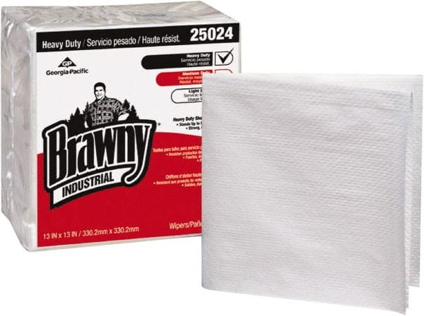 Shop Towel/Industrial Wipes: 1/4 Fold