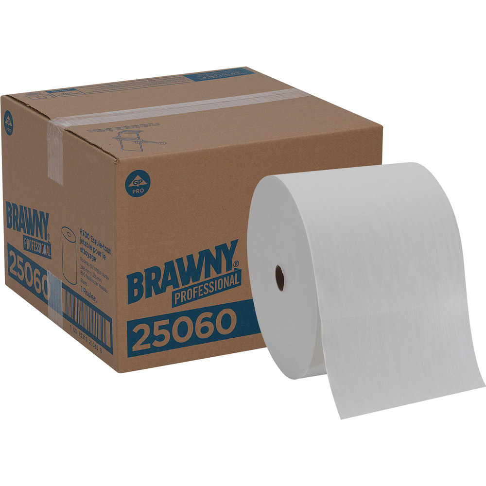 Brawny Professional H700 Disposable Cleaning Towels, White