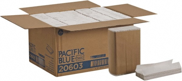 Paper Towels: C-Fold, 10 Rolls, 1 Ply, White