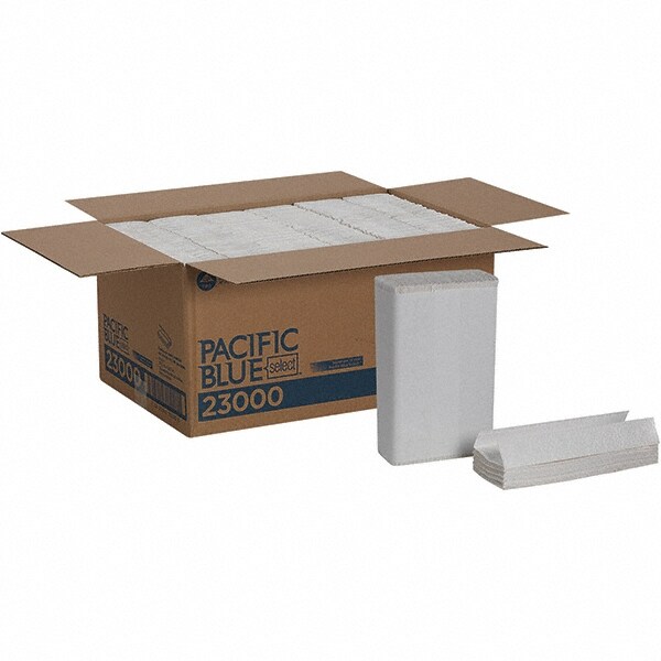 Paper Towels: C-Fold, 12 Rolls, 2 Ply, White