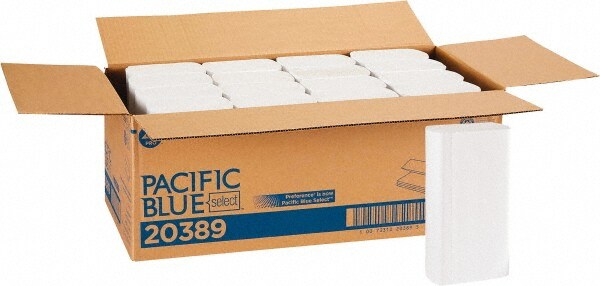 (16) 250-Sheet Packs 1 Ply White Multi-Fold Paper Towels