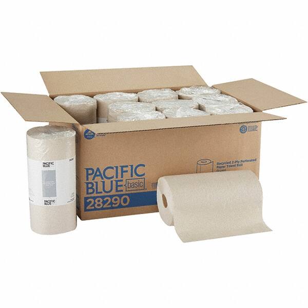 (12) 250-Sheet Rolls of 2 Ply Brown Paper Towels