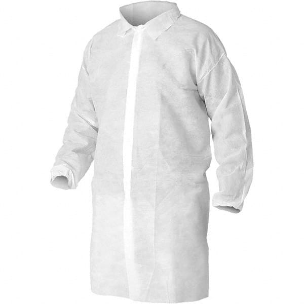 KleenGuard 40104 Lab Coat: Size X-Large, SMMMS 