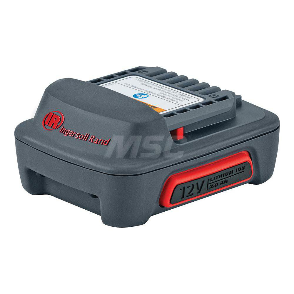 Power Tool Battery: 12.00V, Lithium-ion - 2.00 Ah, 1.00 hr Charge Time, Series IQV 12